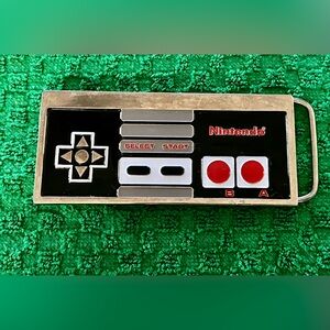 Nintendo belt buckle